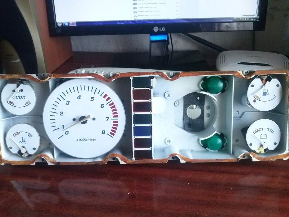 Подсветка приборной панели ВАЗ 2107 — Lada 2107, 1,5 л, 1995 года ...