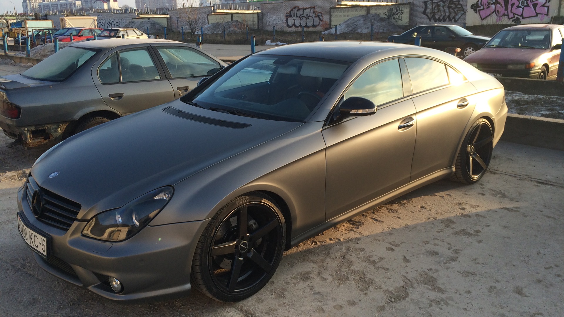 Мерседес CLS Grey