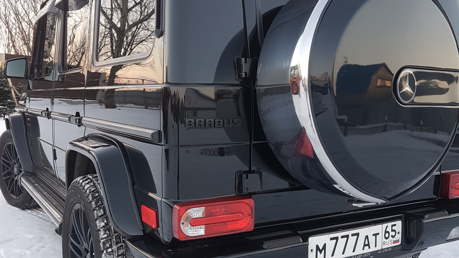 Mercedes-Benz G 55 AMG (W463) 5.5 бензиновый 2009 | Абсурд в абсолюте на  DRIVE2