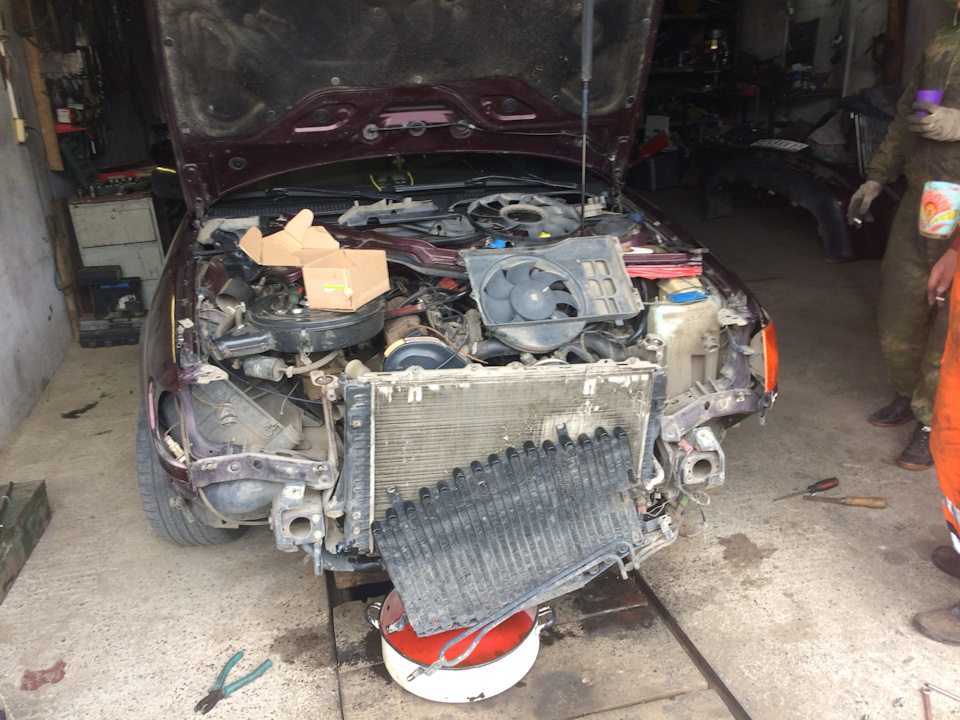 Замена подшипника вискомуфты и ремонт генератора — Audi 100 (C4), 2,3 л ...