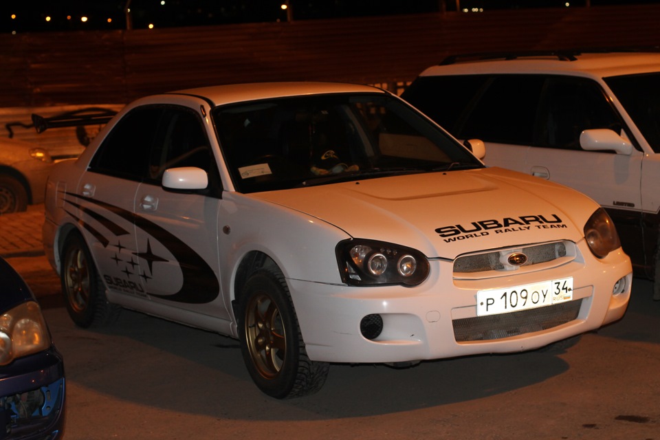 Первая встреча субару клаб Волгоград. — Subaru Forester (SG), 2 л, 2003 ...