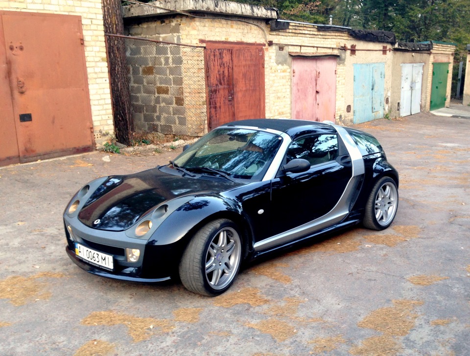 Smart Roadster Brabus Р·РµР»С‘РЅС‹Р№