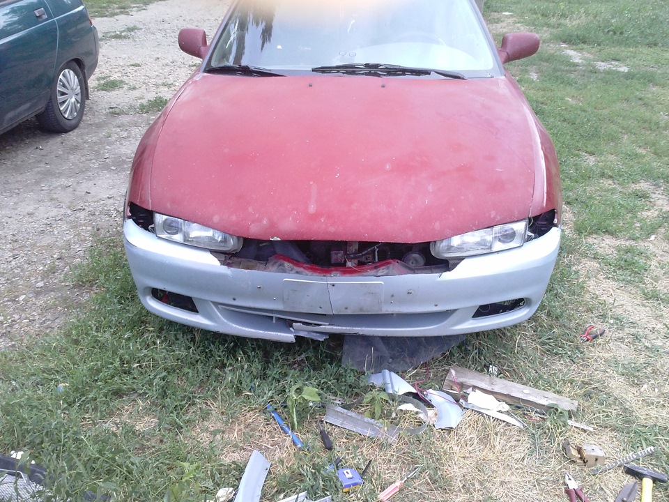 Переделка бампера — Mazda Xedos 6, 2 л., 1993 года | стайлинг | DRIVE2