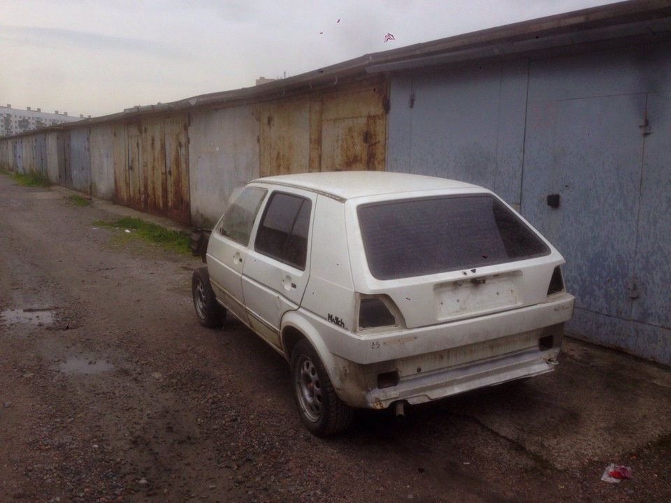 Пескоструй в питере? — Volkswagen Golf Mk2, 1,3 л, 1985 года | другое ...