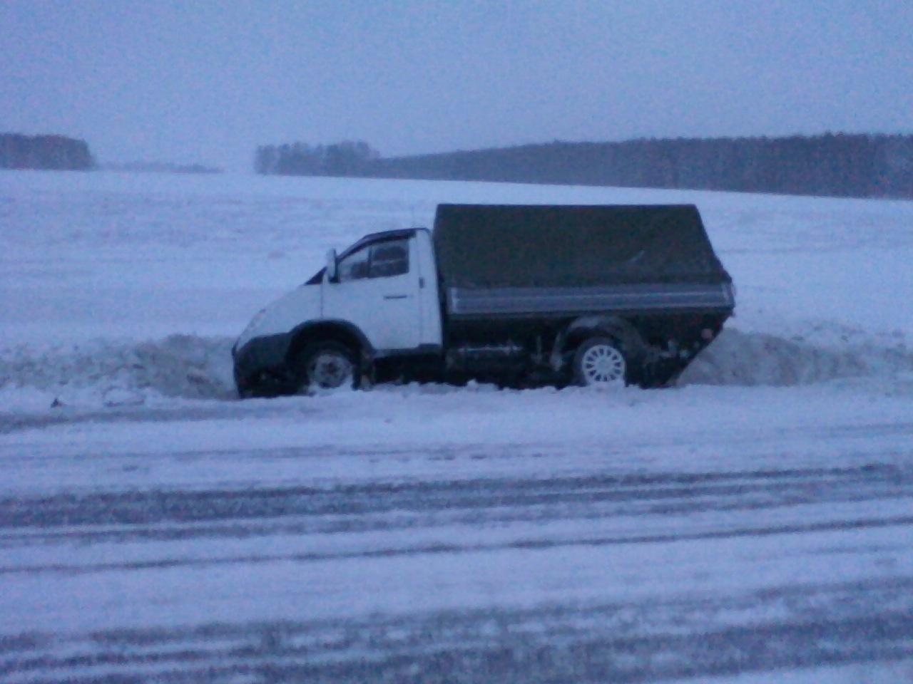 Дело было зимой… — ГАЗ Газель, 2,5 л, 2008 года | помощь на дороге | DRIVE2