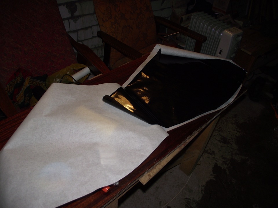 Купил наконец то съемную мягкую тонировку 5% на передние стекла — Lada ...