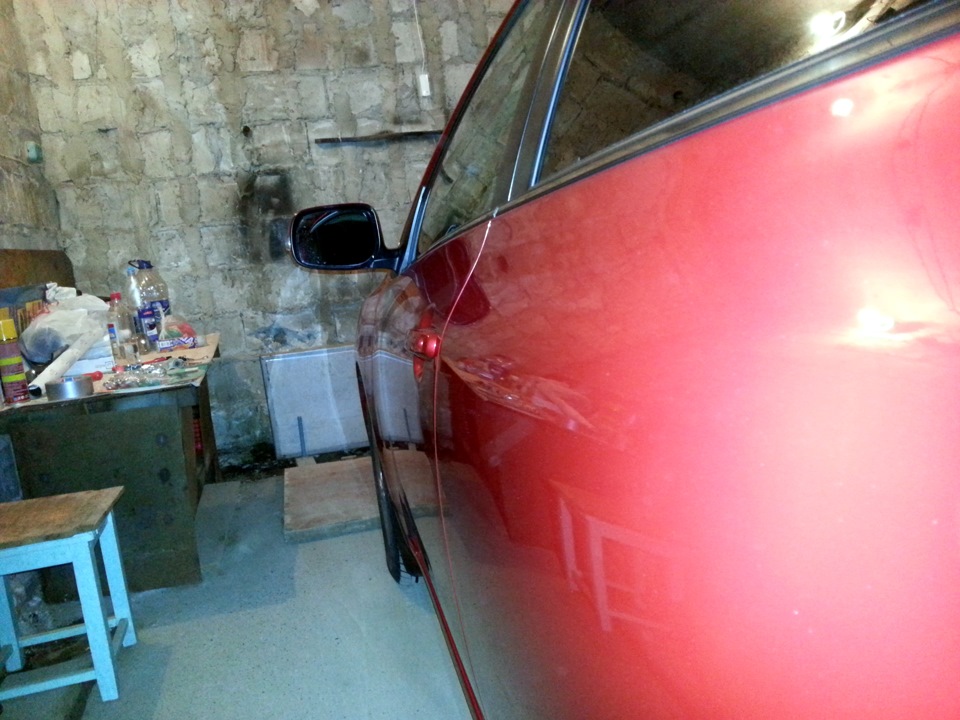 Полировка воском — Toyota Corolla (140/150), 1,6 л, 2012 года | мойка ...
