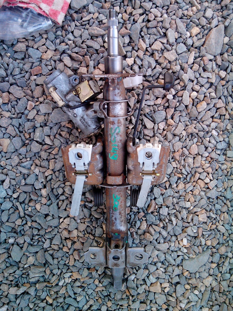 Замена вала рулевой колонки на вал с регулировками по высоте+бар с ...