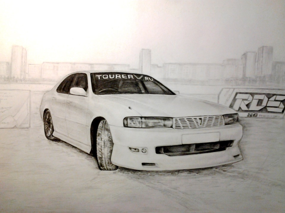 Mark 2 jzx90 рисунок