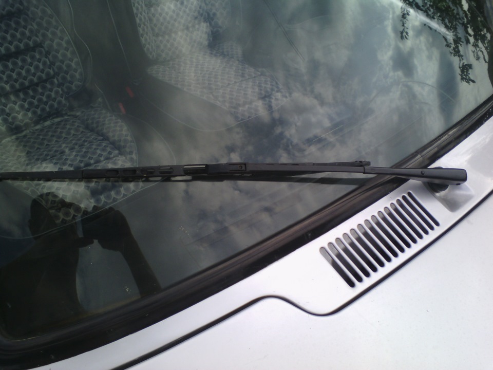 Краска дворников и новые габариты — Lada 11113 Ока, 0,8 л, 2005 года ...