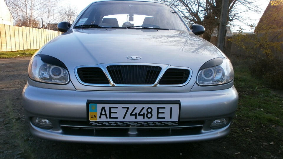 Реснички в Цвет! — Daewoo Sens, 1,3 л, 2002 года | просто так | DRIVE2