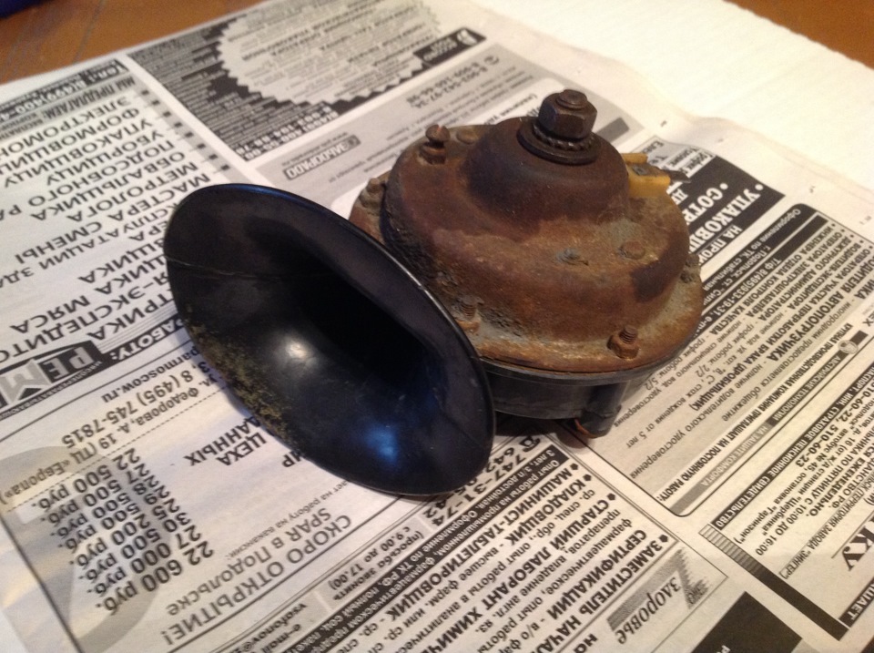 Ремонт клаксона — ГАЗ Соболь, 2,3 л, 1999 года | своими руками | DRIVE2