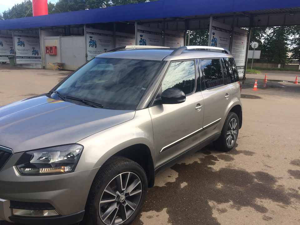 Skoda Yeti матовая пленка