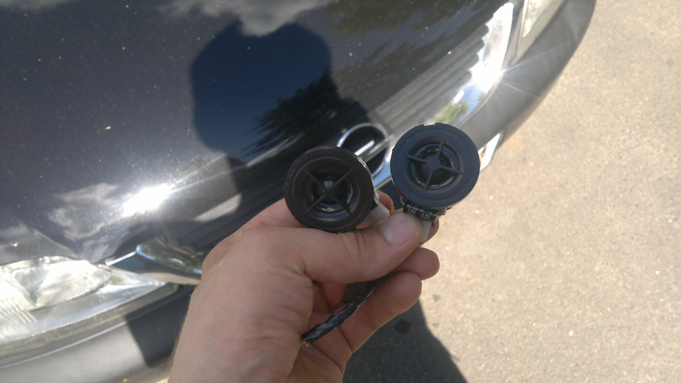 Звук. Часть 4. Покупка и установка высокочастотных динамиков — Opel ...
