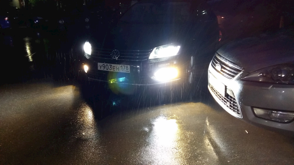 LED ПТФ и адаптивный свет (продолжение 2) — Volkswagen Passat B7, 1,8 л ...