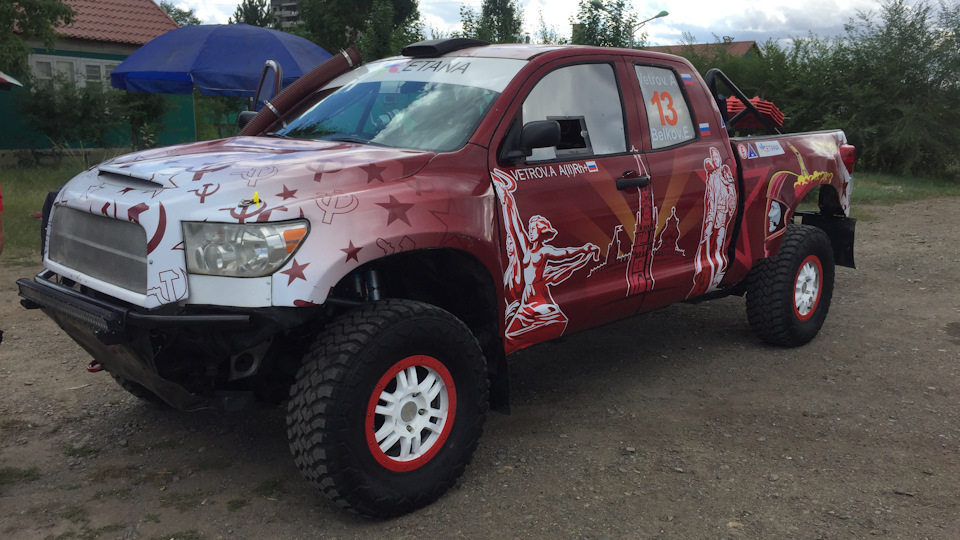 Тундра Жесть — Toyota Tundra (II), 4,5 л, 2008 года | тюнинг | DRIVE2