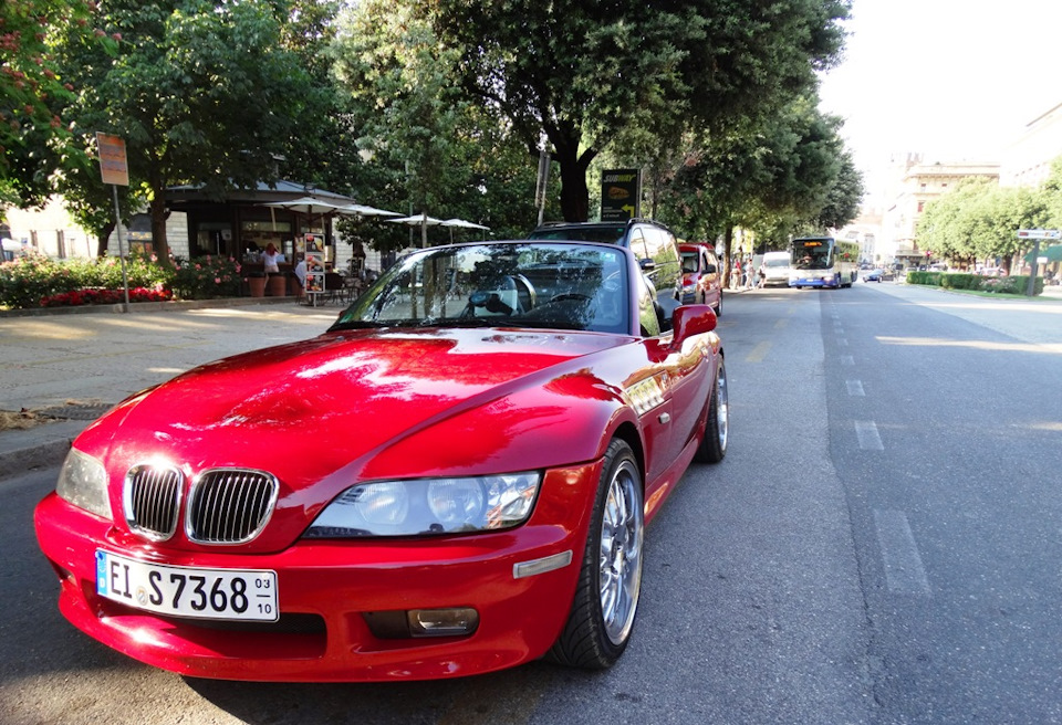 путешествие в верону Logbook Bmw Z3 улётная красотка 1997 On Drive2