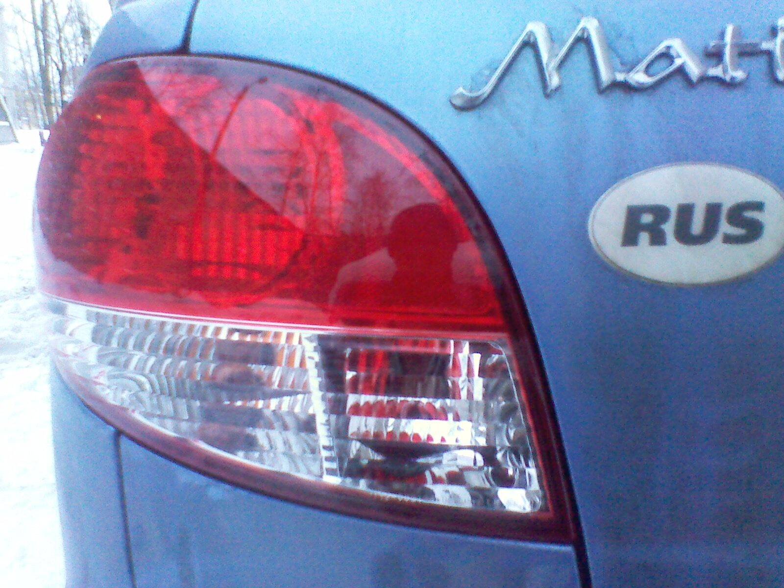 Daewoo matiz как снять задний фонарь Замена задних фонарей - DRIVE2