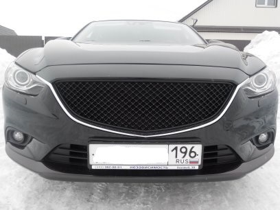 Пошаговая инструкция по демонтажу штатной решётки радиатора Mazda 6