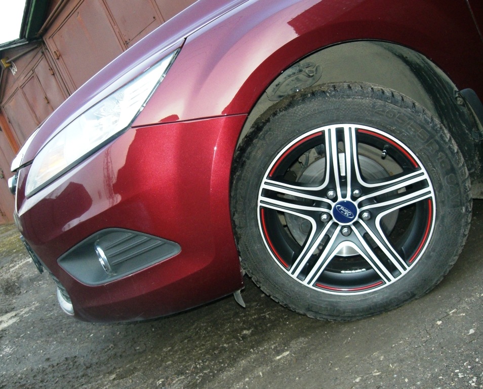 Меняем диски и резину на лето! — Ford Focus II Hatchback, 2 л., 2008 ...