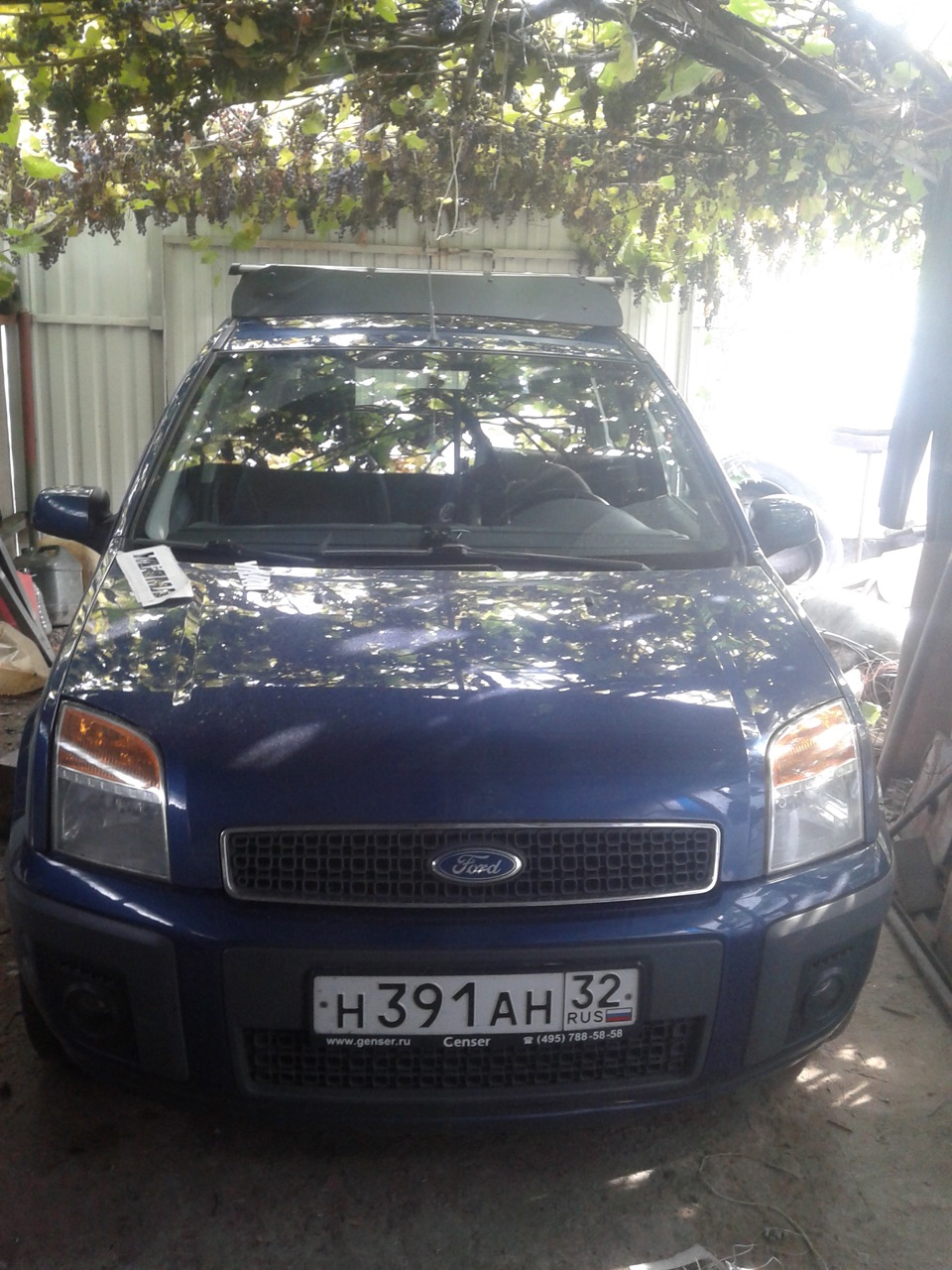 Самодельный спойлер Yakima — Ford Fusion, 1,4 л, 2006 года | тюнинг ...