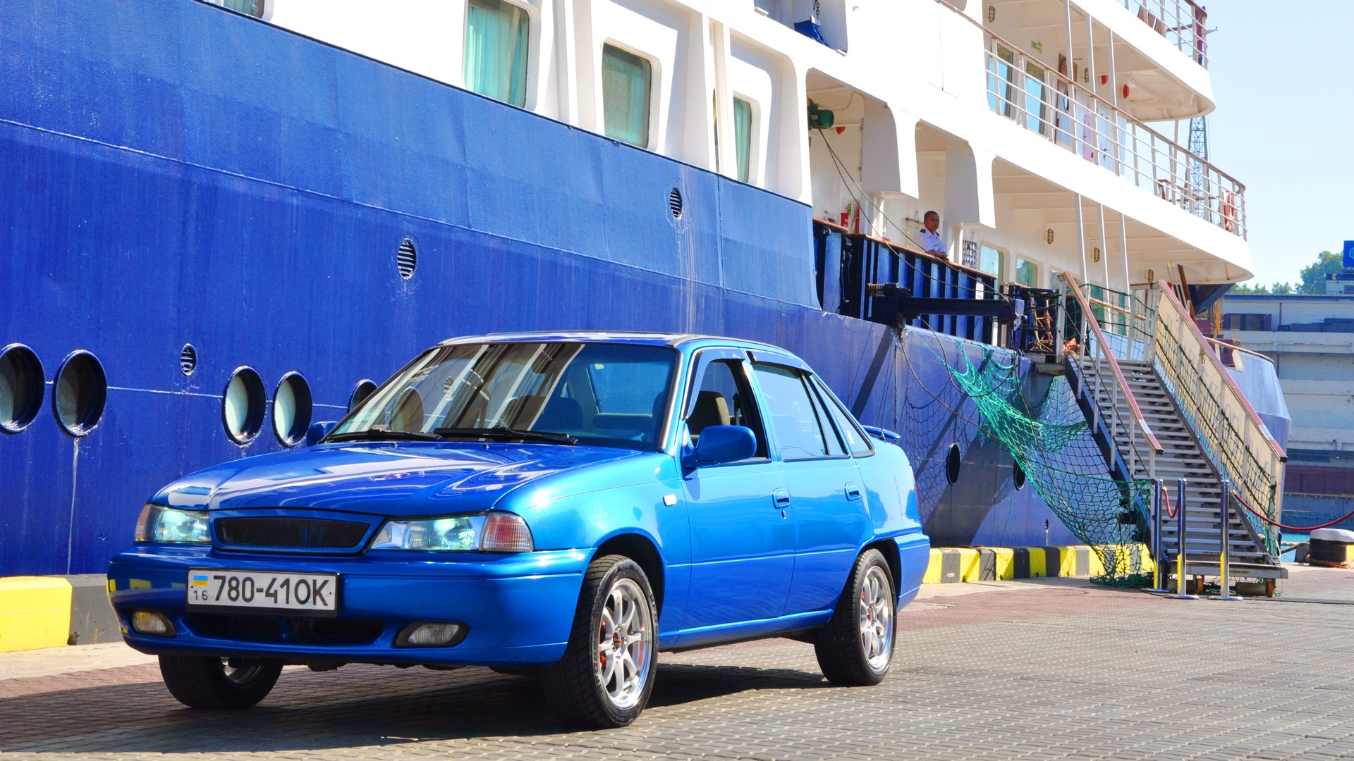 Daewoo Cielo 1.6 бензиновый 1995 | Синяя ракета=) на DRIVE2