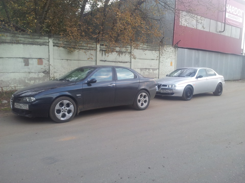 Вот и отправилась муся на сервис) — Alfa Romeo 156, 2 л, 1999 года ...