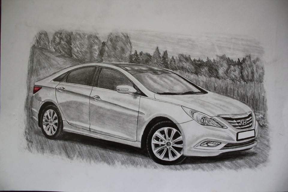 hyundai solaris чертеж