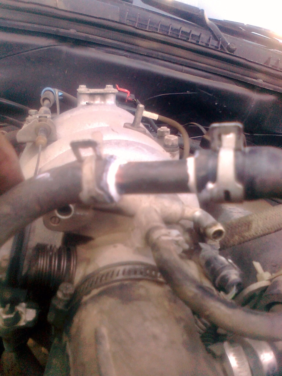 Дроссель — Chevrolet Niva, 1,7 л, 2012 года | своими руками | DRIVE2