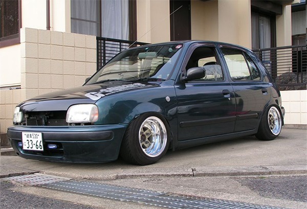 Nissan Micra stance