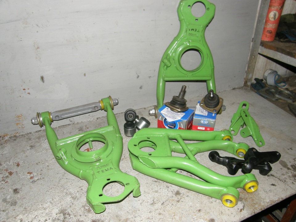 Рычаги Турботема зеленые — Lada 21053, 1,5 л, 1990 года | запчасти | DRIVE2