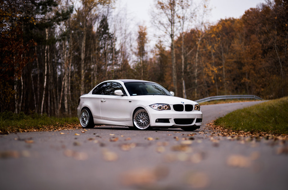 BMW 1 Series Headlight Night