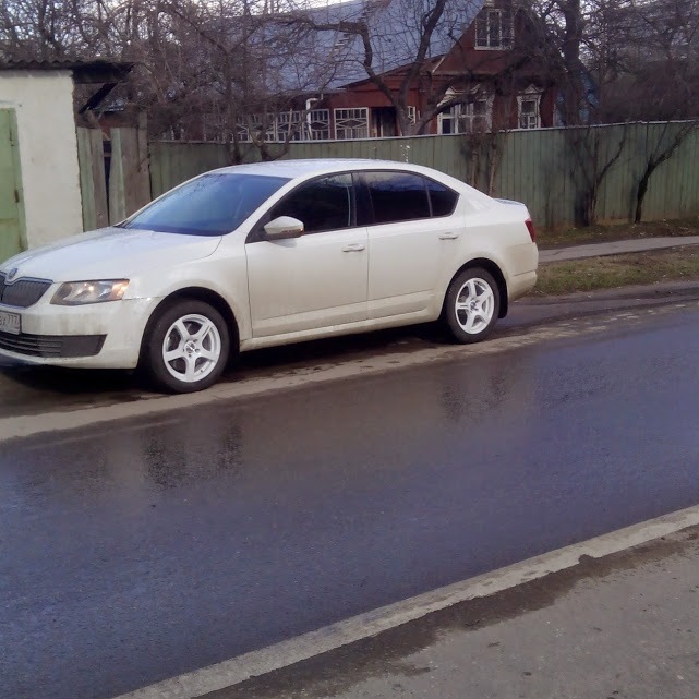 Ну вот я на лете. — Skoda Octavia A7 Mk3, 1,8 л, 2014 года | шины | DRIVE2