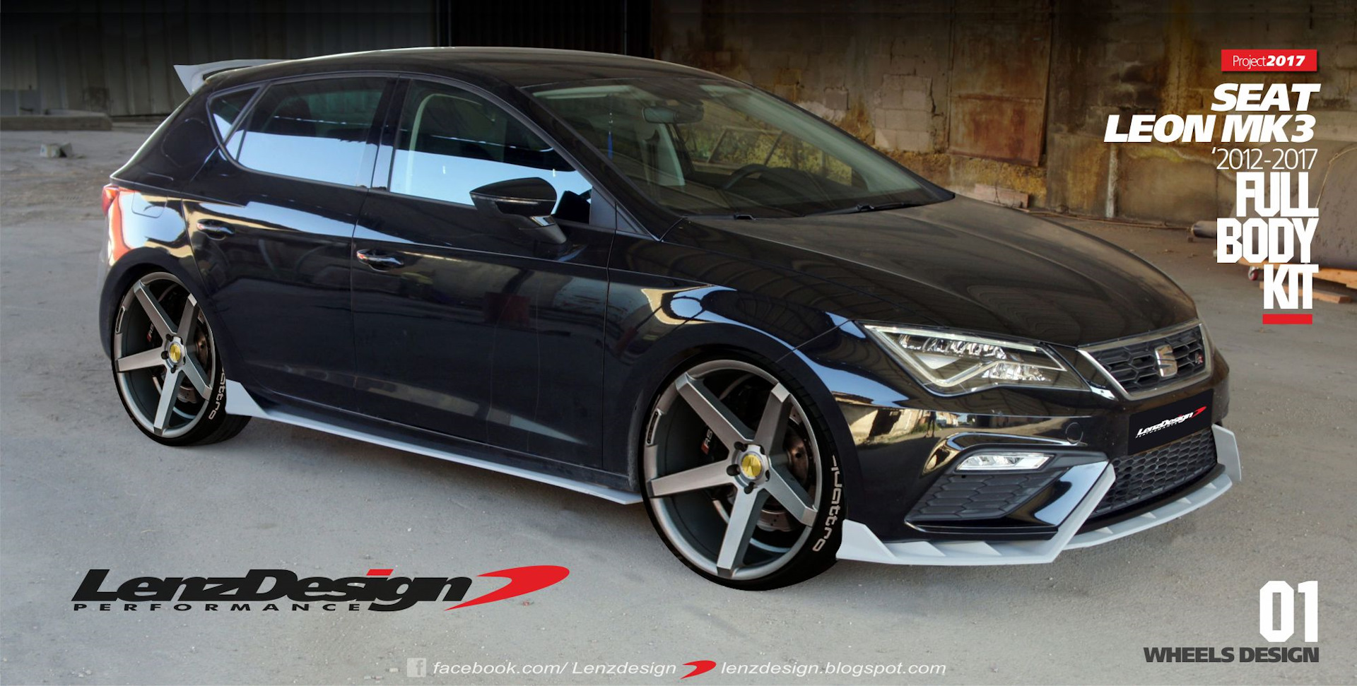 Seat Leon Mk3 5F Tuning & Body Kit Lenzdesign Performance 2013 2014 2015  2016 2017 — Lenzdesign Performance на DRIVE2