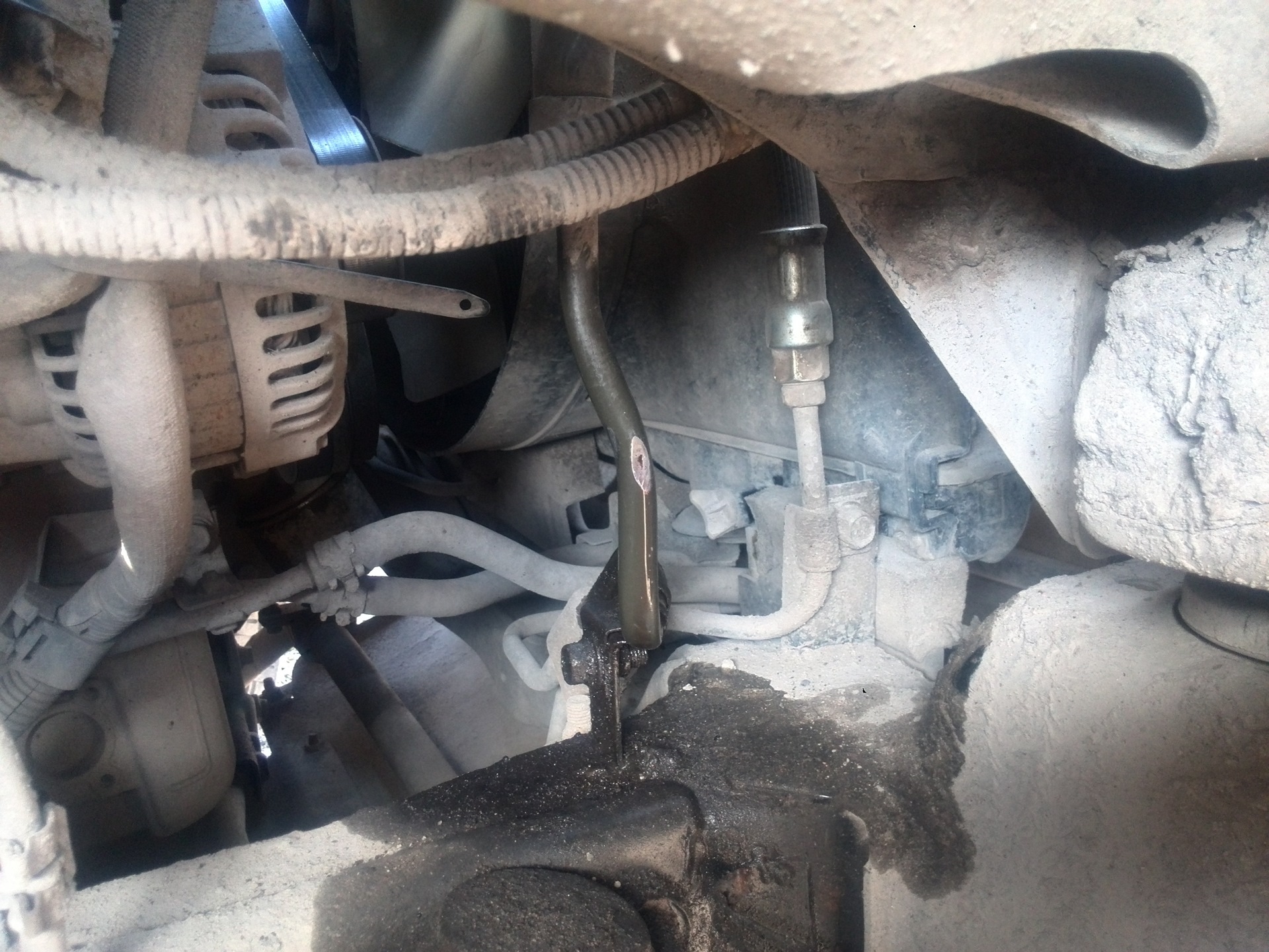 Трубка обратки ГУР — Mitsubishi Pajero Sport (1G), 3 л, 2007 года ...
