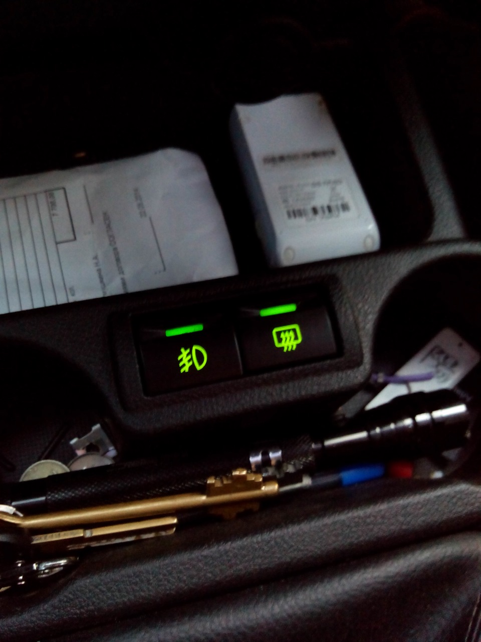 подключение ПТФ и обогрева зеркал — Lada Гранта (1G), 1,6 л, 2013 года ...