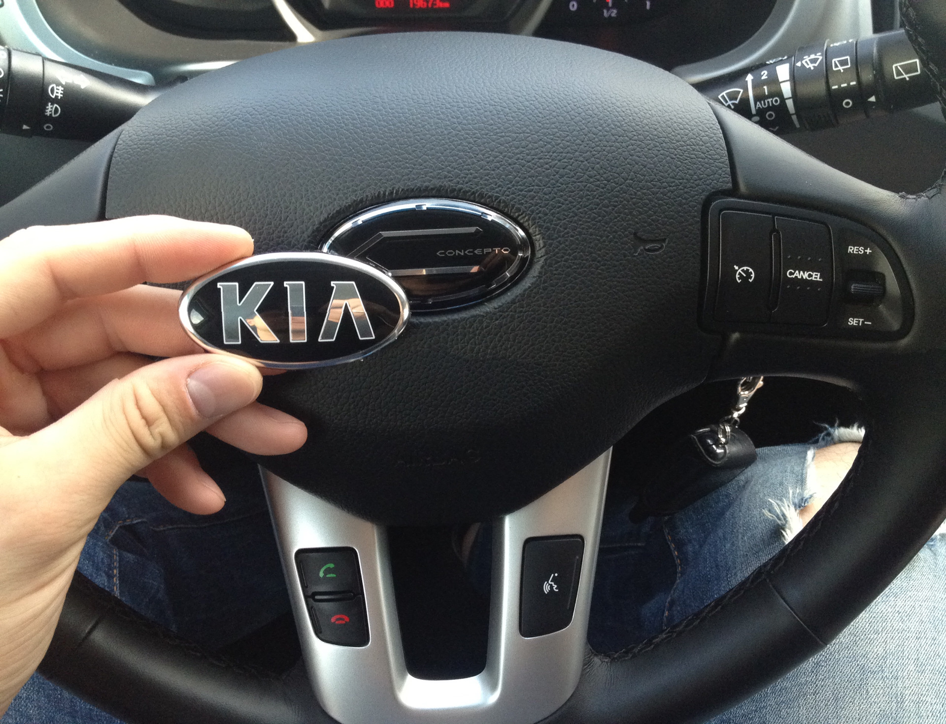 Руль Kia Ceed gt