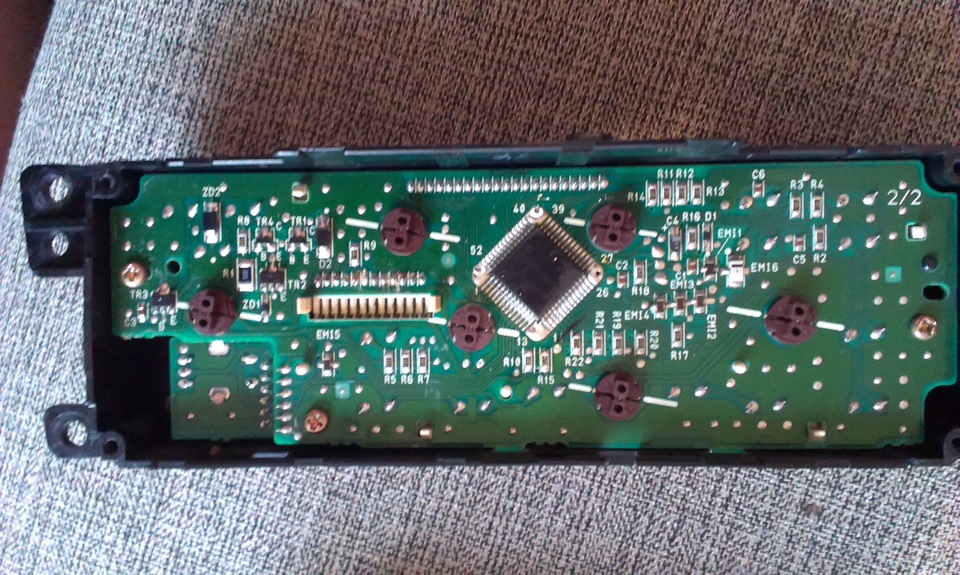 Климат контроль с ЖК экраном — Toyota Caldina (210), 1,8 л, 1999 года ...