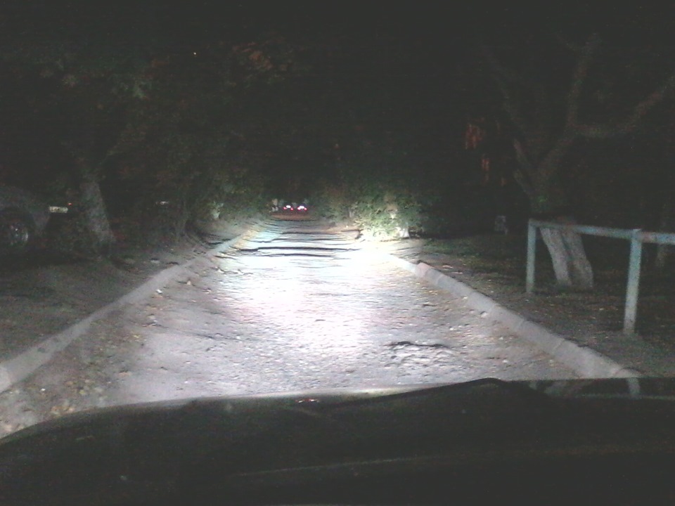 Ксенон в противотуманки дальнего света — Lada 4x4 3D, 1,7 л, 1998 года ...