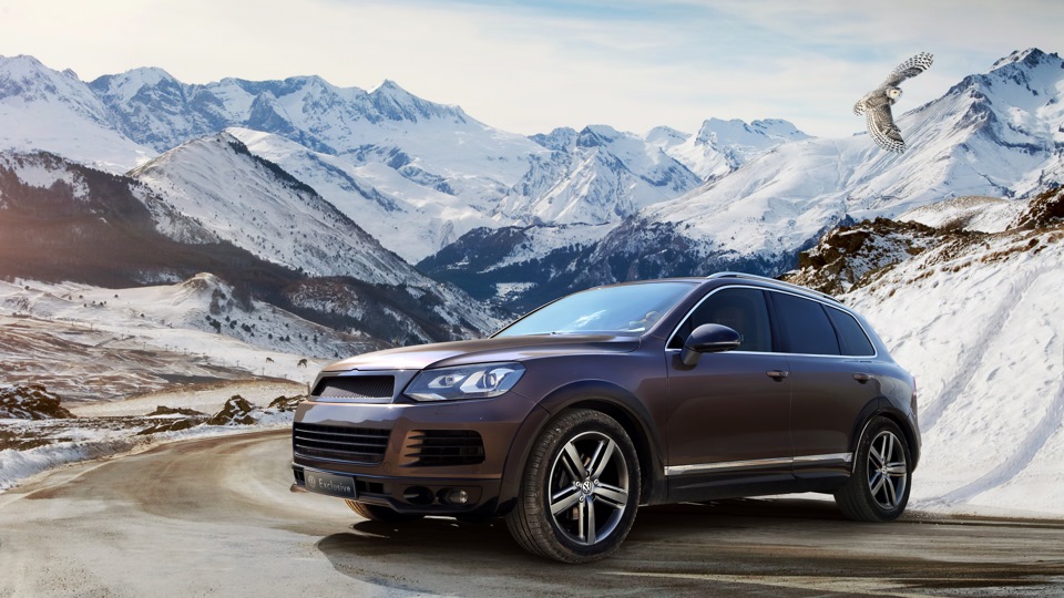 Volkswagen touareg drive2