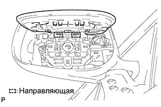 Как разобрать зеркало тойота пассо