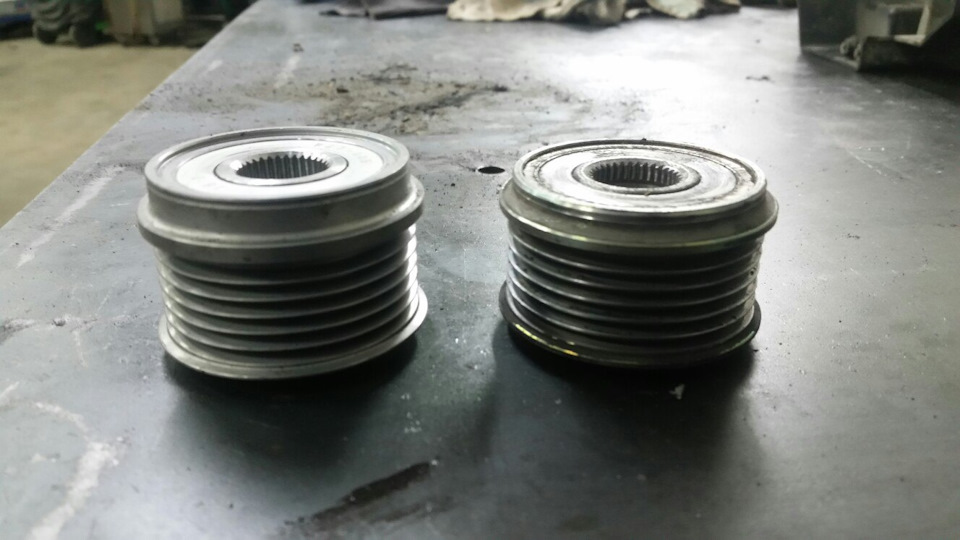 Ревизия генератора и ролик натяжного механизма — Mazda Atenza (1G), 2 л ...