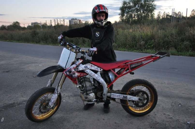 Honda 125 под стант