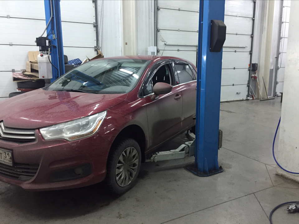 Диагностика ходовки — Citroen C4 (2G), 1,6 л, 2013 года | наблюдение ...