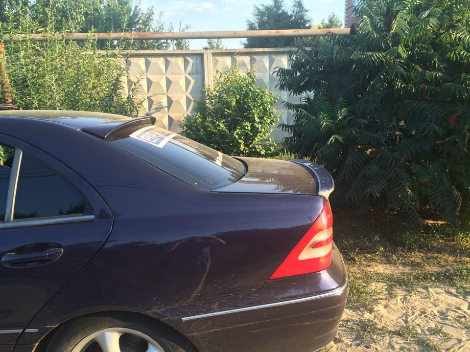 Фото в бортжурнале Mercedes-Benz C-Class (W203)