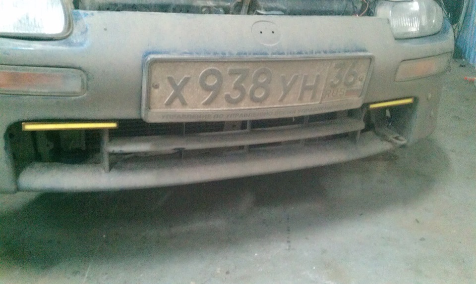 Ходовые огни — Mazda 323 V, 1,5 л, 1998 года | аксессуары | DRIVE2