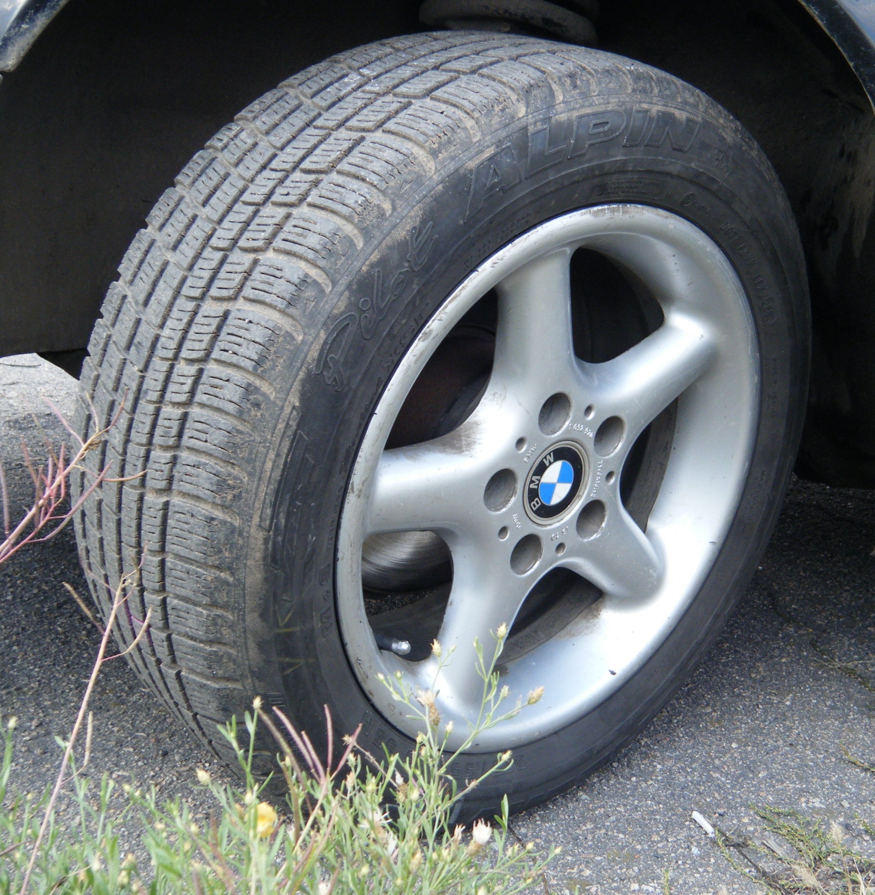 Зимние беговые кроссовки Michelin Pilot Alpin — BMW 5 series (E34), 2 л ...