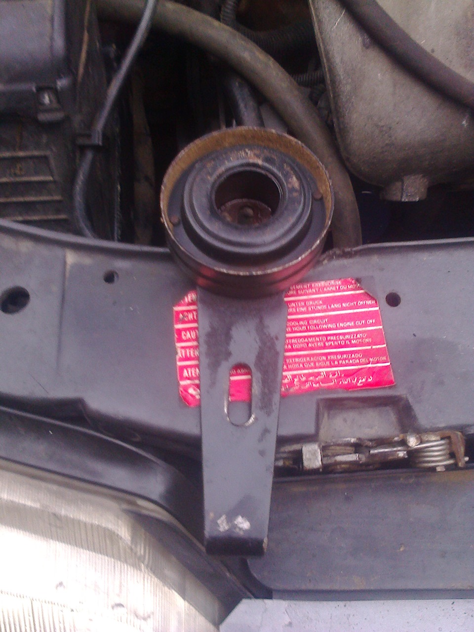 Писк под капотом — Peugeot 605, 2 л, 1995 года | запчасти | DRIVE2