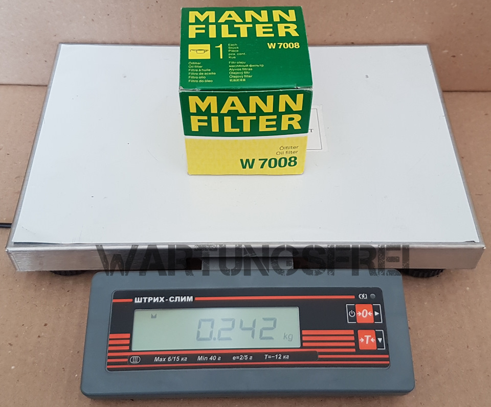Mann filter w7008 для каких авто