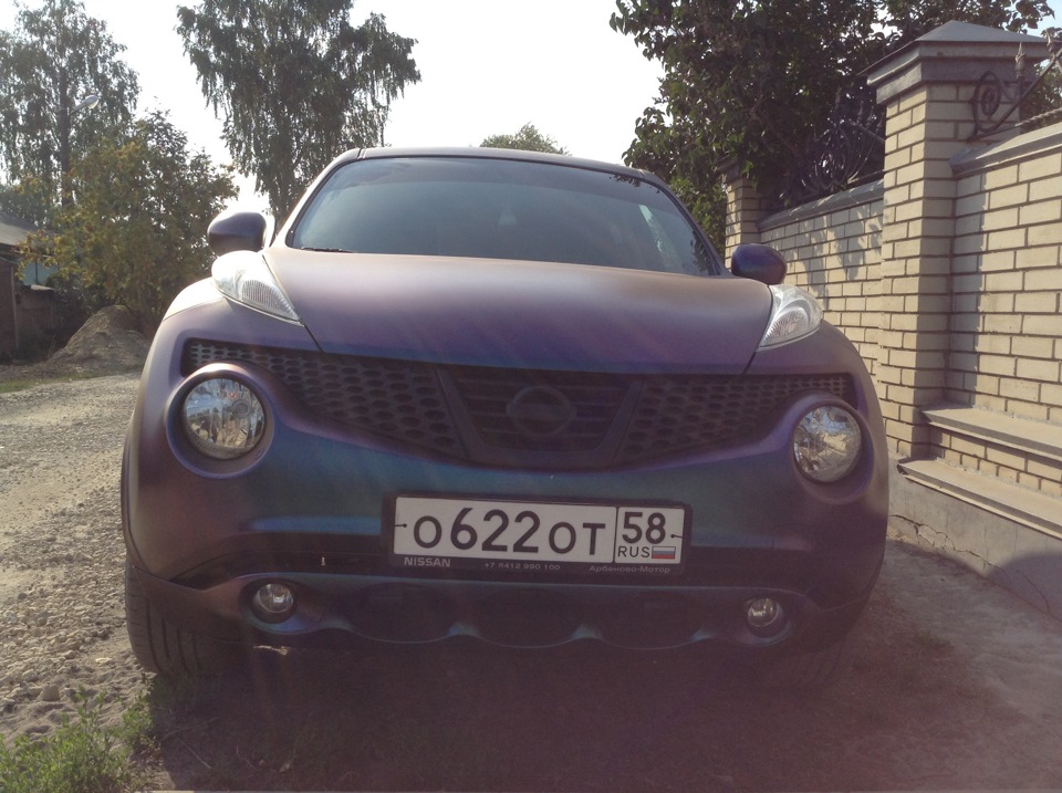 Наконец то)))) — Nissan Juke (1G), 1,6 л, 2013 года | стайлинг | DRIVE2